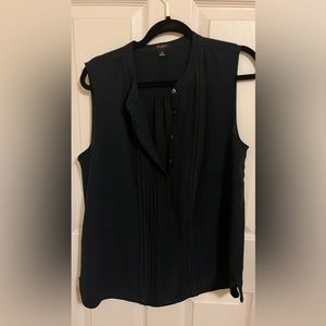 Ann Taylor XL Navy Blue Tank Top